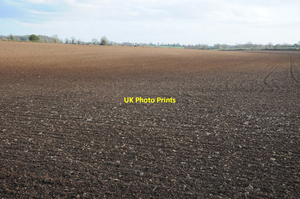 Photo 6"x4" Arable land near Rodmarton Tarlton c2012