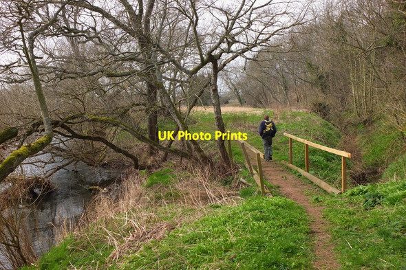 Photo 6"x4" Riverside path to Haddington Athelstaneford c2012