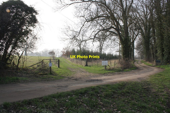 Photo 6"x4" Junction of routes at North Farm Meadside c2012