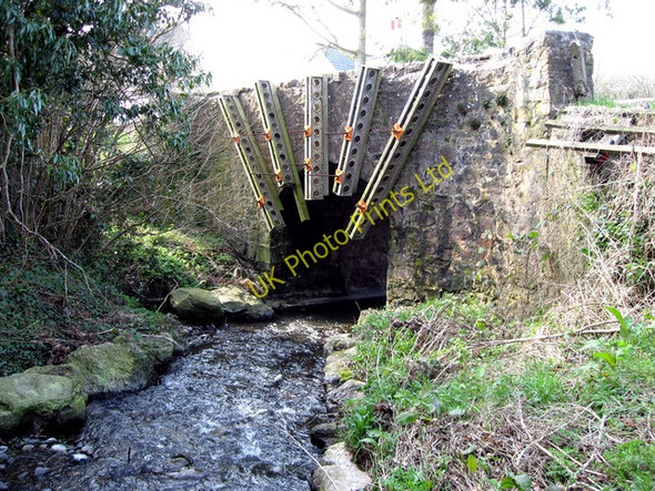 Photo 6"x4" Pont wedi ei atgyfnerthu. Henllan\/SJ0268 c2007
