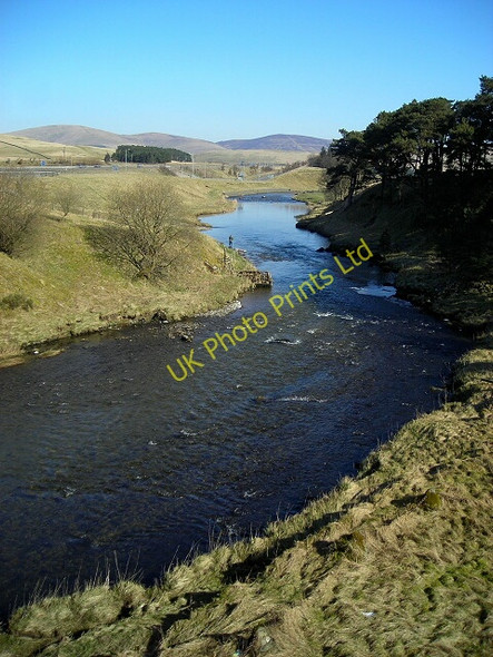 Photo 6"x4" River Clyde at Elvanfoot Bridge Elvanfoot c2007