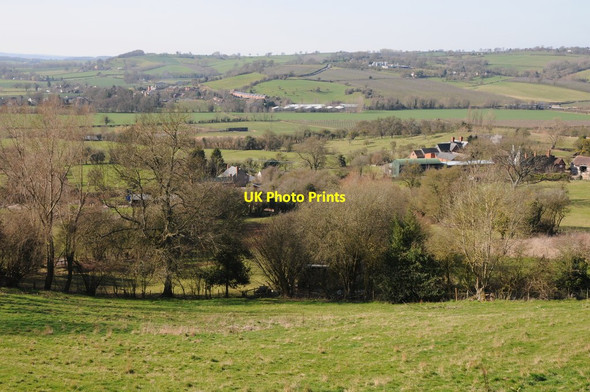 Photo 6"x4" View to Bishops Frome Bishops Frome c2012