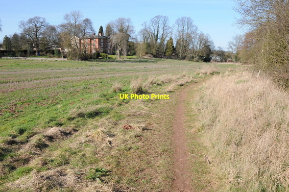 Photo 6"x4" Footpath to Bishops Frome Bishops Frome c2012