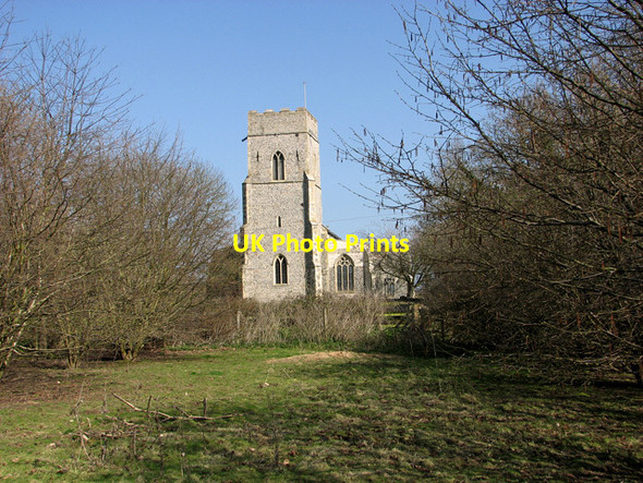 Photo 6"x4" All Saints church in Catfield Catfield c2012
