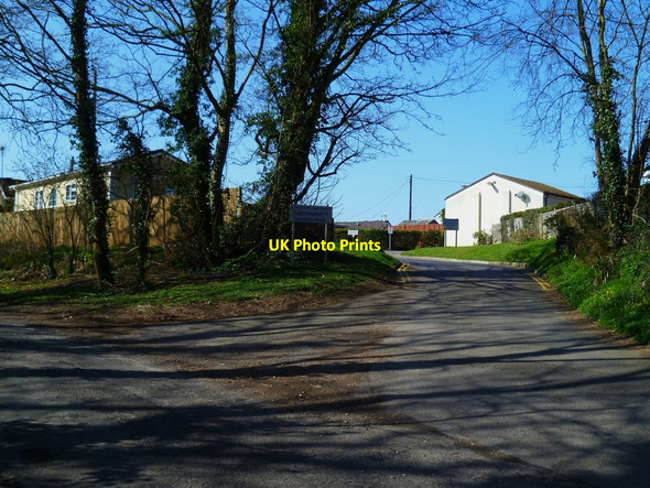 Photo 6"x4" Entrance to Easthampnett Caravan Park on Marsh Lane Norton\/SU9206 c2012