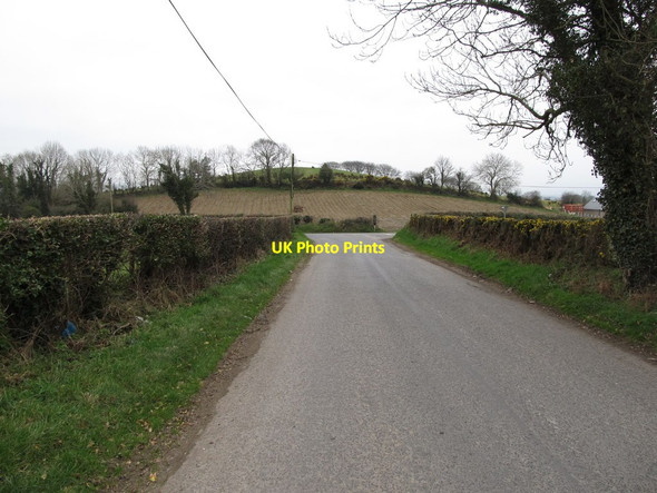 Photo 6"x4" Drumlin above the junction of Carncally and Rock Roads Milltown\/J1436 c2012