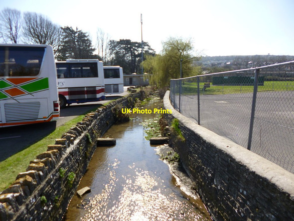 Photo 6"x4" Swanage, Swan Brook Swanage c2012