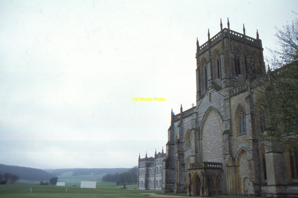 Photo 6"x4" Milton Abbey, west front Hilton\/ST7803 c1997