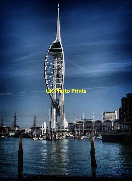 Photo 6"x4" Spinnaker Tower Newtown\/SZ6199 c2012