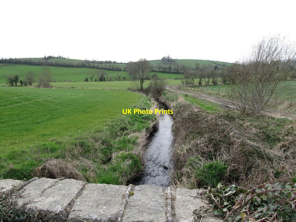 Photo 6"x4" The Shinn River from Shinn Bridge Milltown\/J1436 c2012