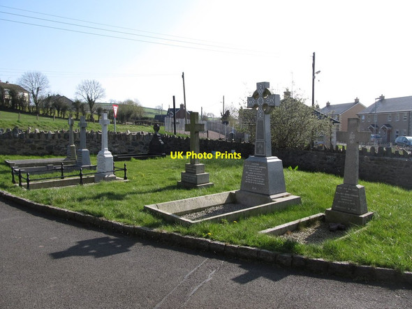 Photo 6"x4" The priests plot at Annaclone Chapel Annaclone c2012