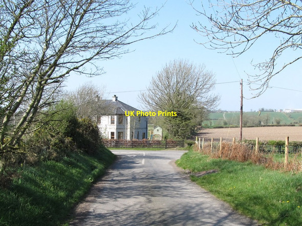 Photo 6"x4" Lisnacroppan Road at the junction with Ballynafern Road Milltown\/J1436 c2012