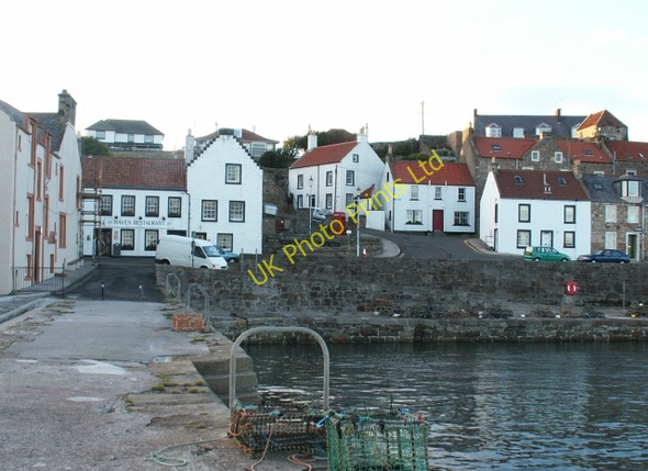 Photo 6"x4" Cellardyke White houses Anstruther Easter c2005