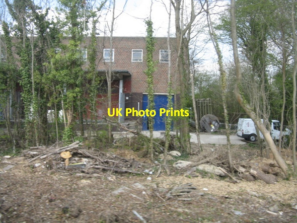 Photo 6"x4" Lineside warehouse, Uxbridge Uxbridge c2012
