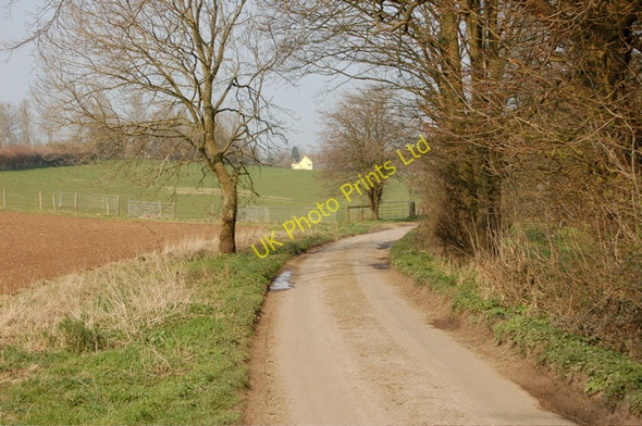 Photo 6"x4" Country lane south of Gagingwell Gagingwell c2007