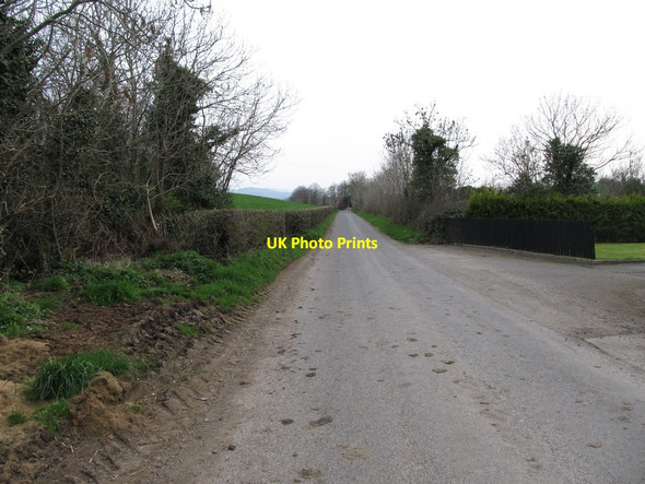 Photo 6"x4" Shinn Road north of the junction with Shinn School Road Milltown\/J1436 c2012