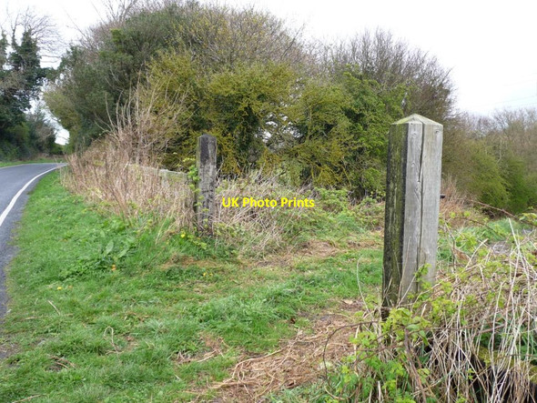 Photo 6"x4" Disused gateposts, Ashtree Lane Rowlands Gill c2012