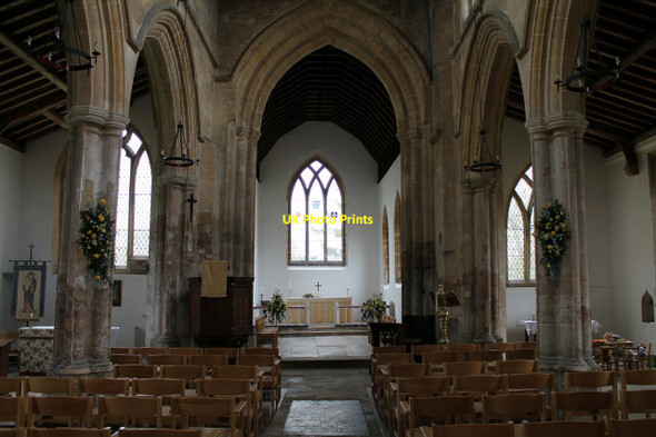 Photo 6"x4" Interior, St James' church, Aslackby Aslackby c2012