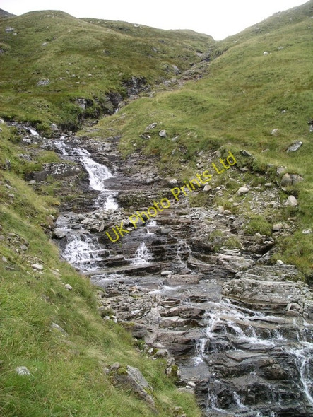 Photo 6"x4" Allt Coire Achaladair Coire Achaladair c2005
