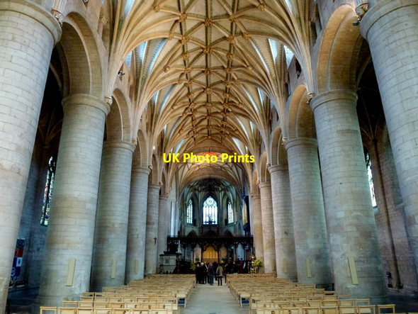 Photo 6"x4" Tewkesbury Abbey Tewkesbury c2012 P1