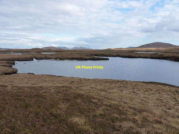 Photo 6"x4" The westernmost of the Locha Dubh Solas c2012