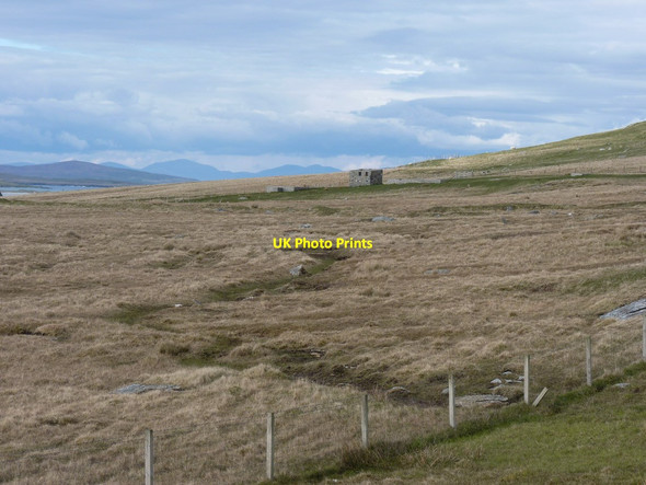 Photo 6"x4" Mysterious 'hut' on grazing land above Solas Solas c2012