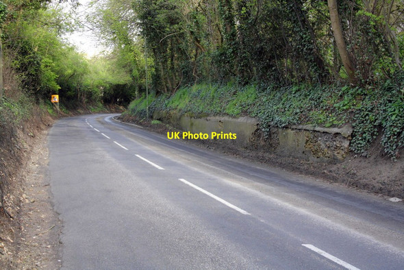 Photo 6"x4" B4507 Ickeleton Road west of Wantage Wantage c2012