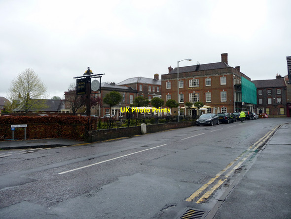 Photo 6"x4" Road into Blandford Forum, Dorset Blandford Forum c2012