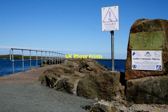 Photo 6"x4" The Staffin slipway Garrafad c2012