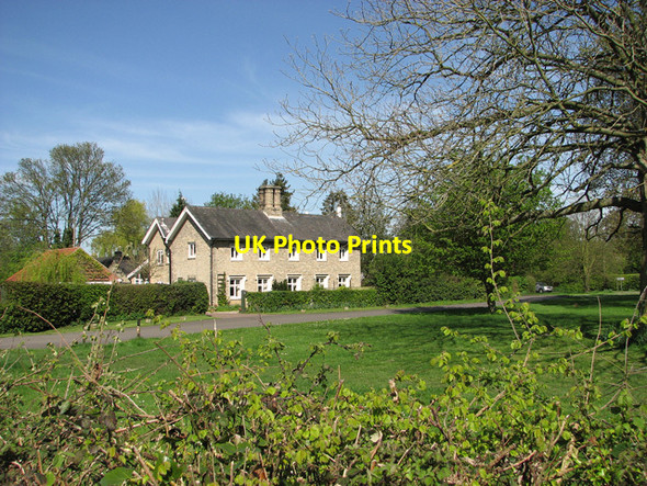 Photo 6"x4" House on the edge of Horringer village green Horringer c2012