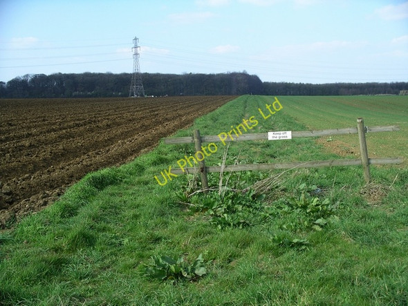 Photo 6"x4" Keep off the grass Broughton\/SE9608 c2007