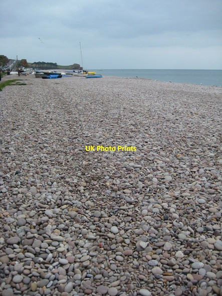 Photo 6"x4" Beach at Salterton Budleigh Salterton c2012