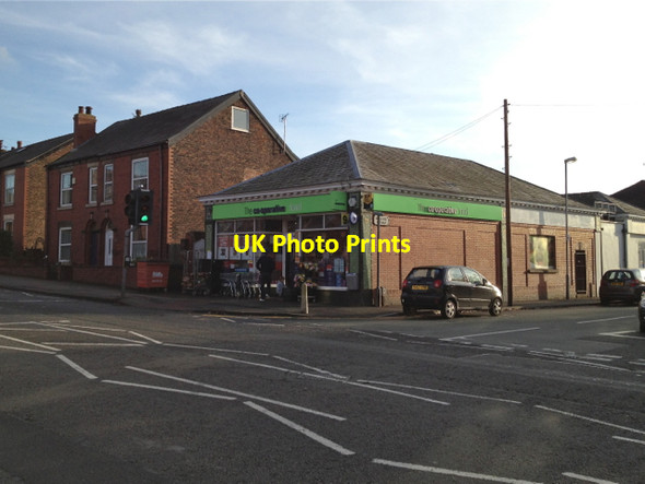Photo 6"x4" Co-operative store, Buxton Road, Macclesfield Macclesfield c2011
