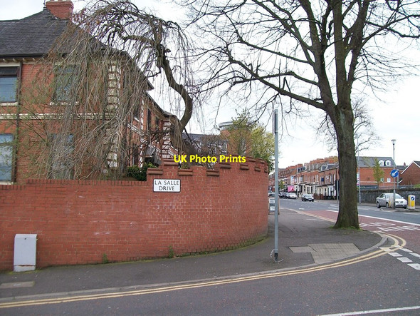 Photo 6"x4" The junction of La Salle Drive and Falls Road Belfast c2012