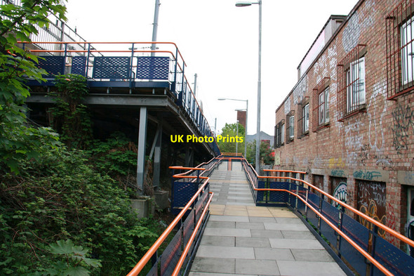 Photo 6"x4" Walkway to Hackney Wick Station Stratford\/TQ3884 c2012