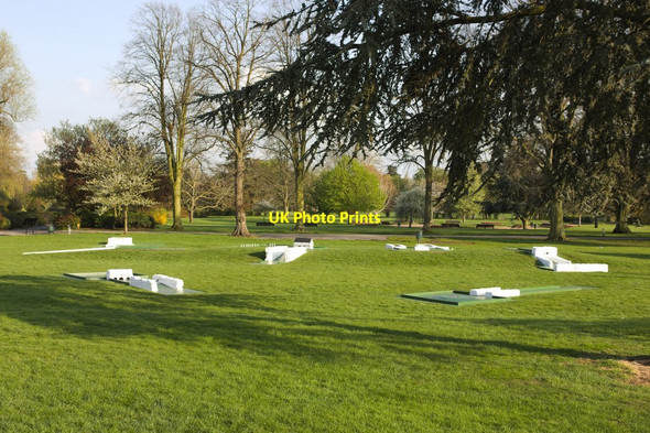 Photo 6"x4" Crazy Golf Course, St Nicholas Park Warwick c2012