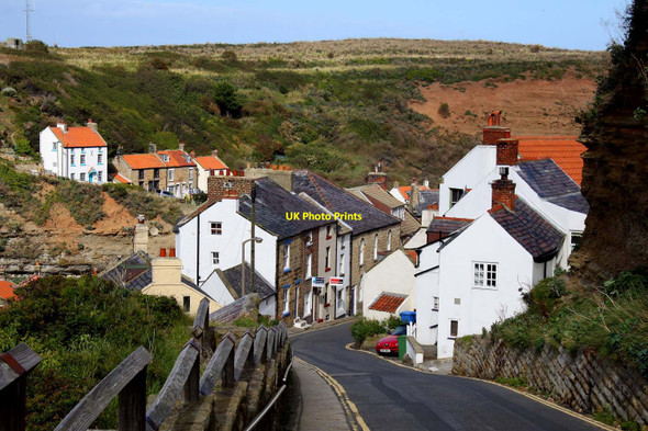 Photo 6"x4" Staithes Lane Staithes c2011