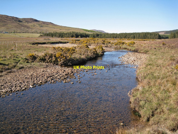 Photo 6"x4" Broadford River Blackpark\/A' Phairce Dhubh c2012