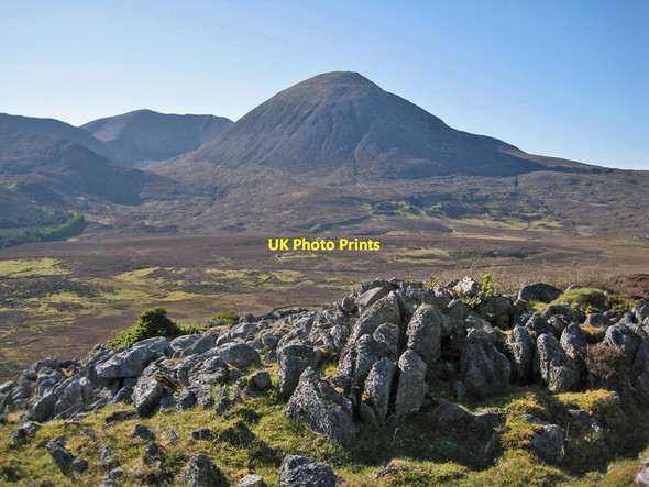 Photo 6"x4" Towards Beinn na Caillich from Bheinn Shuardail Blackpark\/A' Phairce Dhubh c2012
