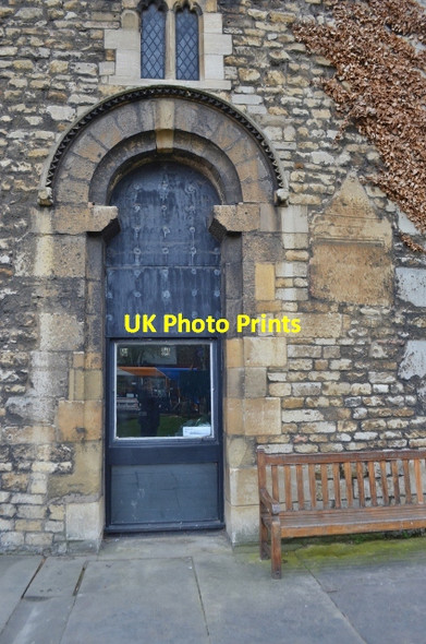Photo 6"x4" St Mary-le-Wigford Norman Doorway Lincoln c2012