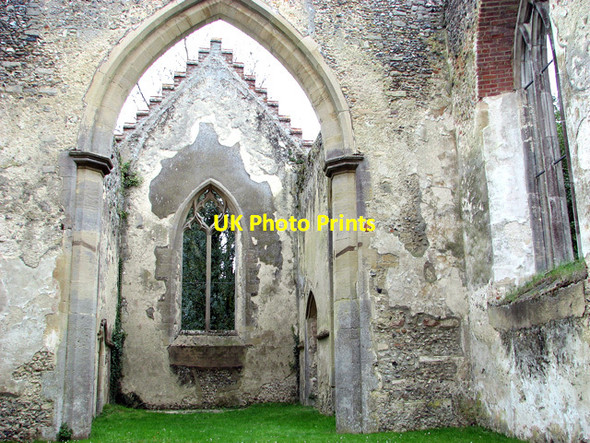 Photo 6"x4" The ruin of St John's church in Stanton Stanton\/TL9673 c2012 P2