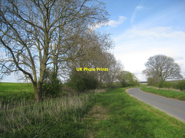 Photo 6"x4" The road to South Cave Everthorpe c2012