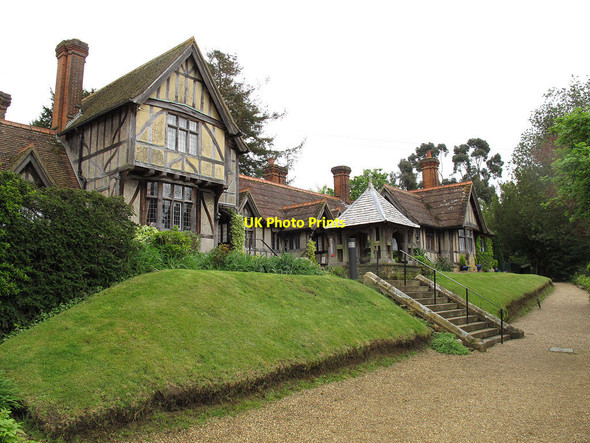 Photo 6"x4" St Mary's almshouses, Godstone Church Town\/TQ3551 c2012