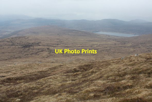 Photo 6"x4" Moorland on Meall Coire nan Laoigh Meall Coire nan Laogh c2012