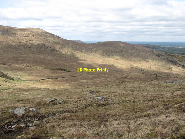 Photo 6"x4" Descending the western slope of Slievenabrock Newcastle\/J3732 c2012