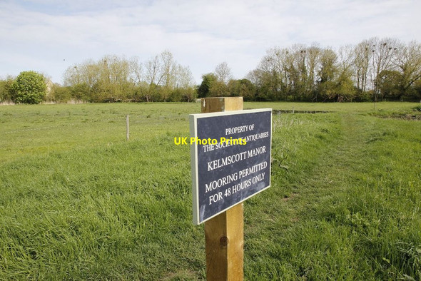 Photo 6"x4" One of the notices Eaton Hastings c2012