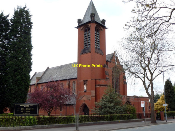Photo 6"x4" St Joseph's Catholic Church Longsight c2012