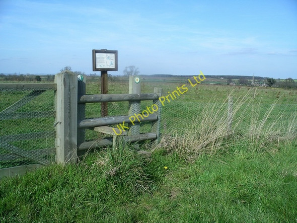 Photo 6"x4" Stile and sign Ticknall c2007