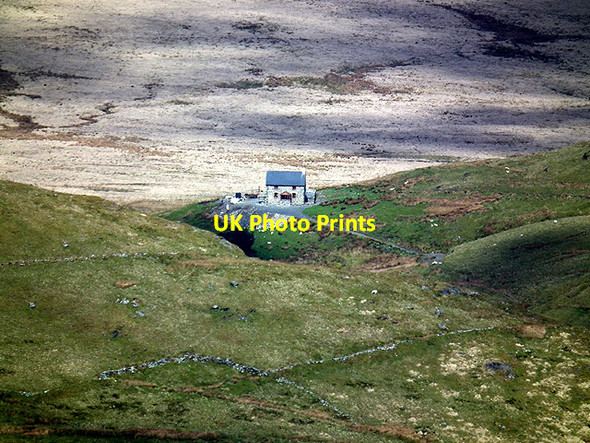 Photo 6"x4" Llechwedd-mawr farmhouse Nant y Baracs c2012