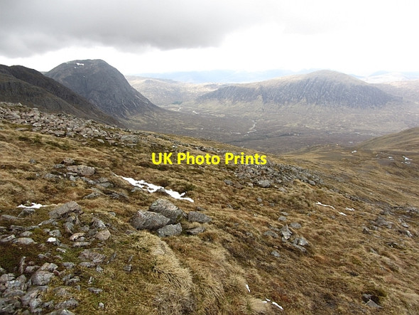 Photo 6"x4" North ridge, Meall a' Bh\u00c3\u00b9iridh Coire Pollach c2012
